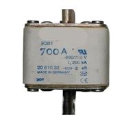 YACODLUL Fusibles: SQB1 700A 690/700V 200KA aR 2061032 / 100A 125A 160A 200A 250A 315A 350A 400A 450A 500A 550A 630A 800A 2061332 2061532(550A)
