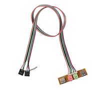 YACSEJAO 7.8 USB Panel frontal Cable HUB Chasis de la computadora Panel frontal Puerto de audio de escritorio Micrófono Cable auricular Gadget 67cm Edición universal