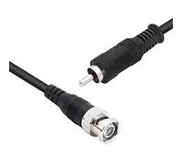 YACSEJAO Cable Adaptador BNC a RCA 75 Ohm BNC Macho a RCA Macho RG59U Cable Coaxial （1M / 3.3FT）