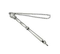 Yad de pergamino de la Torá hecha a mano, cadena de conexión incluida, grandes indicadores bíblicos para leer