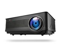 YADECL M5 M5W M5S M5SW Proyector completo 1080P 4K 6500 compatible SB con regalo (Color: M5-W)