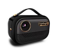 YADECL Mini proyector DLP portátil al aire libre cine en casa para smartphone