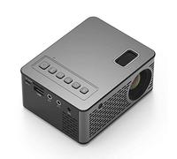 YADECL Mini proyector LED portátil, proyector de cine en casa completo compatible con TV Stick, portátil