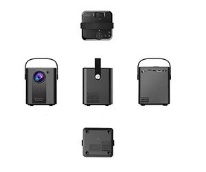 YADECL P500 Mini proyector para teléfono inteligente Teatro en casa portátil Soporte completo 1080P Movie Beamer para entretenimiento en el hogar (Tamaño: Versión Android)