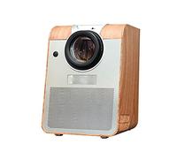 YADECL Proyector LED completo 6500 lúmenes Compatible USB 1080p Proyector de cine portátil (Tamaño: Básico - H96 MAX)