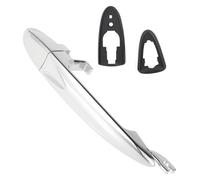 YADLIUASA Maneta De Puerta Delantera Exterior Lado para Lancia para Ypsilon para Destra 2003-2011 Reparación De Manija Puerta Coche Exterior Delantero Derecho 735434132 735409024