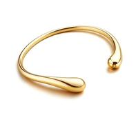 YADOCA Brazalete Mujer Pulseras Mujer Oro Minimalismo Brazalete Acero Inoxidable Pulsera Dorada Joyería para Mujer