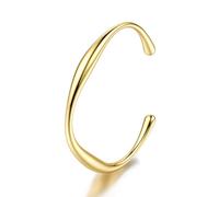 YADOCA Brazalete Mujer Pulseras Mujer Oro Minimalismo Brazalete Acero Inoxidable Pulsera Dorada Joyería para Mujer