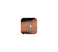 YADOCA Pulsera para Hombre 26 Letra Inicial del Alfabeto A-Z Pulseras Hombre de Acero Inoxidable Joyas Personalizadas para Hombre Regalos para Papá Novio Marido Hijo Chicos