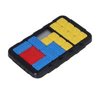 Yadoo Desafíos Slide Board, Blocks Puzzle Games, Super Brain Puzzles Leveled UP Challenges Brain Teaser Puzzles Juguetes Educativos Interactivos Rompecabezas de Mano Juguete para Niños (Negro)