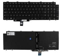 YAEHUYING Teclado de repuesto para Dell Latitude 5520 5530 5521 5531 5540, Precision 3560 3561 3570 3571 3580 3581 Series Laptop con retroiluminación US Layout P/N: 0N7N16 0X38K3