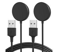 Yaekea 2 Paquetes Cargador para Samsung Galaxy Watch Ultra/7/6/6 Classic/5/5 Pro/4/4 Classic/3/Active 2/Active 1/FE USB Magnético Cable de Carga Inalámbrico para Samsung Galaxy Watch 3.3ft/100cm