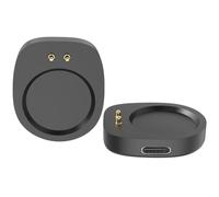 Yaekea 2Pack Tipo C Cargador Dock Compatible con Amazfit T-Rex 3/T-Rex 3 Pro/Balance/Balance 2/Helio Strap/Active MAX Adaptador de Recambio del Cargador Accesorios para Relojes Inteligentes