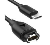 Yaekea Cable de carga USB C compatible con cargador de reloj Garmin para Garmin Forerunner 55 165 265 970 255, Vivoactive 5 6, Venu 3 Sq2, Instinct 3 2, Fenix 8 7 6, Cable de cargador de reloj-3.3FT