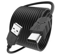 Yaekea Cable Mini USB Compatible con Garmin GPS, Cámara Canon/Nikon, Controlador PS3, Micrófono Yeti Azul, Calculadora de Instrumentos de Texas, Gopro, Cam Dash, Disco Duro, Cable USB-9.9FT