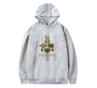 Yaelokre Merch The Lark Prólogo - Sudadera con capucha unisex clásica de manga larga para álbum de visitas turísticas, gris, XXL