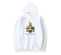 Yaelokre Merch The Lark Prólogo - Sudadera con capucha unisex clásica de manga larga para álbum de visitas turísticas, blanco, 3XL