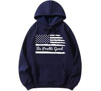 Yaepoip Be Pretty Good Sweatshirt Be Good and Pretty Pullover Hoodie, We Are All Pretty Good Sweatshirt (Navy Blue,XXL)