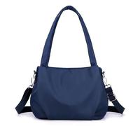 Yaepoip Body Light and Versatile Casual Bag - Nylon Waterproof Shoulder Cross body Bag with Multi-Pockets (Dark Blue)