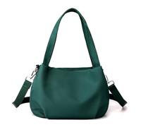 Yaepoip Body Light and Versatile Casual Bag - Nylon Waterproof Shoulder Cross body Bag with Multi-Pockets (Dark Green)
