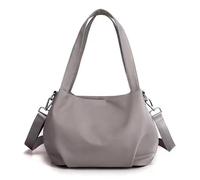 Yaepoip Body Light and Versatile Casual Bag - Nylon Waterproof Shoulder Cross body Bag with Multi-Pockets (Gray)