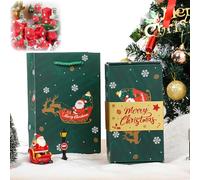Yaepoip Funoio Surprise Gift Box, Funoio Surprise Box, Surprise Gift Box Explosion, Surprise Box Gift Box for Money, Money Box for Cash Gift Birthday (Christmas Elk,20Bounce Box)
