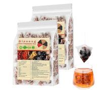 Yaepoip Ginseng Tea, Ginseng & Mulberry Herbal Tea, KidneyTea FormulaGinseng Six TreasureTea (2Bags)