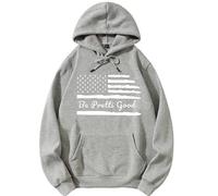 Yaepoip Sudadera Be Pretty Good, Sudadera con Capucha Be Good and Pretty, Sudadera We Are All Pretty Good (Gray,XL)