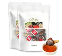 Yaepoip Tea Formula Ginseng Five Treasure Tea Combination Wolfberry Tea Chinese Formula Teas for Men and Women (2Boxes)