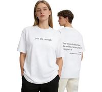 Yaepoip You Are Enough Tshirt Dear Person Behind Me Shirt for Men & Women Mental Health Matters Graphic Casual Top (White,S)