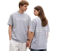 Yaepoip You Are Enough Tshirt Dear Person Behind Me Shirt for Men & Women Mental Health Matters Graphic Casual Top (Light Gray,3XL)