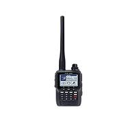Yaesu FTA-450L Walkie Talkie de Banda Aérea VHF para Pilotos y Drones - Potencia 5W, Pantalla LCD 1.7", Protección IPX5 y Audio de 800mW - Incluye Batería 2200mAh, Cargador y Adaptador de Auriculares