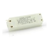Yafido Transformador electrónico 230V(AC) a 12V(AC) 20-105W,protección de sobrecarga para transformadores halógenos, regulable para lámparas halógenas