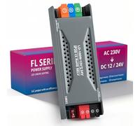 Yafido Transformador Fuente Alimentacion AC 220V a DC 12V 8.3A / 24V 4.16A 0-80W Driver LED, Alimentador Controlador Adaptador con Carcasa de Metal para Sala de Estar G4 G9 MR16 Cinta Spot Empotrado