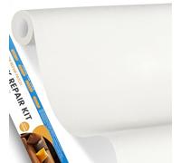 YAFLC Cuero Adhesivo Parches Blanco, 40x80cm ReparacióN De Cuero Parches, Parches de Cuero Adhesivos Polipiel Adhesiva para Sofá, Asiento de Coche, Muebles, Chaquetas