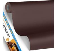 Yaflc Cuero Parches Marrón 40x80cm Reparación Adhesivo Polipiel Para Sofá, Asiento de Coche, Muebles, Chaquetas