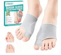 Yagaspantery Calcetines Para Hallux Valgus,Calcetines Hallux Valgus,Corrector de Juanetes,Corrector De HalluxValgus con Almohadilla de gel,Apoyo y Comodidad,La presión y Aliviar el dolo(37-43 M,Gris)