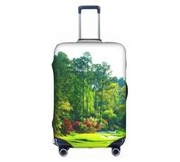 yagDAA Funda protectora de equipaje con estampado de campo de golf, para maletas de 18 a 32 pulgadas, White, L