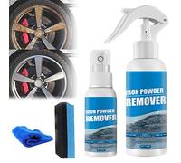 Yagerod Car Rust Removal Spray, Car Rust Remover Spray, Rust Cleaner Spray, Rust out Rust Remover, Metal Product Renovation Spray, Metal Paint Cleaner Spray (30ML+100ML)