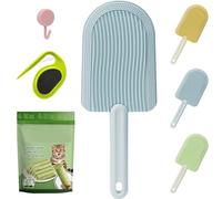 Yagerod Celerypets Cat Tongue Comb, Cat Tongue Brush, Cat Tongue Licking Hair Comb, Simulated Cat Tongue Comb, Soft Massage Tongue Brush For Shedding (Blue-B)