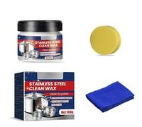 Yagerod Cera limpiadora de acero inoxidable, limpiador de metales, pasta limpiadora, magia de limpieza de acero inoxidable: una solución de nanotecnología para resultados brillantes (1)