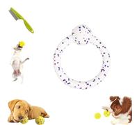 Yagerod The Mellow Dog Calming Ball, Calming Balls For Dogs, 2024 Latest Dog Balls For Aggressive Chewers, Dog Balls For Aggressive Chewers, Mellow Dog Emotional Support Ball (White-C)