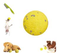 Yagerod The Mellow Dog Calming Ball, Calming Balls For Dogs, 2024 Latest Dog Balls For Aggressive Chewers, Dog Balls For Aggressive Chewers, Mellow Dog Emotional Support Ball (Yellow-A)