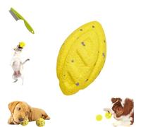 Yagerod The Mellow Dog Calming Ball, Calming Balls For Dogs, 2024 Latest Dog Balls For Aggressive Chewers, Dog Balls For Aggressive Chewers, Mellow Dog Emotional Support Ball (Yellow-E)