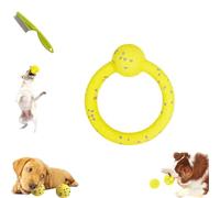 Yagerod The Mellow Dog Calming Ball, Calming Balls For Dogs, 2024 Latest Dog Balls For Aggressive Chewers, Dog Balls For Aggressive Chewers, Mellow Dog Emotional Support Ball (Yellow-C)