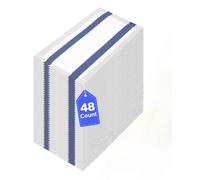 YagoDago 48 almohadillas de repuesto compatibles con mopa Swiffer Wet Jet, almohadillas absorbentes desechables para suelos de madera dura