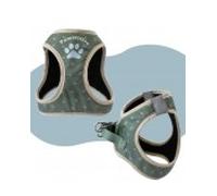 Yagu arnés perro confort huellas verde