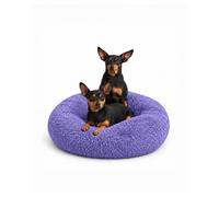 YAGU Cama Redonda Antiestrés Perro Donut T-1 52x52x13cm hasta 3 Kg-Lila | Cama para perros y gatos hasta 3 Kg. Ultrasuave, acolchada y antiestrés para un descanso cómodo y reparador