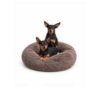 YAGU Cama Redonda Antiestrés Perro Donut T-1 52x52x13cm hasta 3 Kg-Marron | Cama para perros y gatos hasta 3 Kg. Ultrasuave, acolchada y antiestrés para un descanso cómodo y reparador
