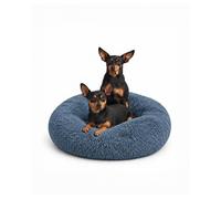 YAGU Cama Redonda Antiestrés Perro Donut T-3 85x85x17cm 6 a 16 Kg-Antracita | Cama para perros y gatos de 6 a16 Kg. Ultrasuave, acolchada y antiestrés para un descanso cómodo y reparador